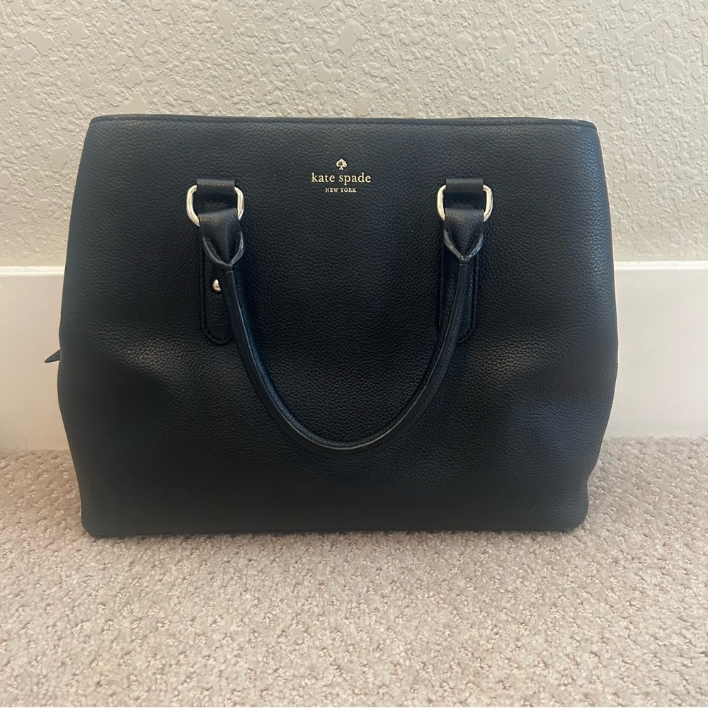 Kate Spade Black Leather Handbag